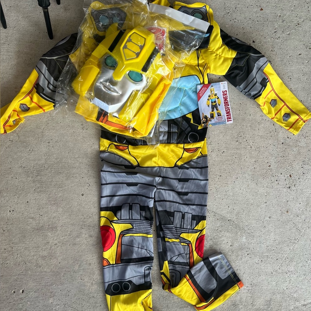 Kids Bumblebee Costume - Yellow and Gray